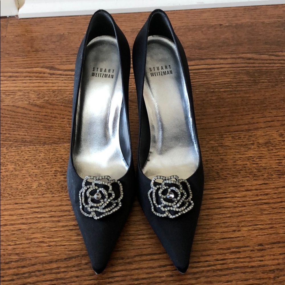 Black Stuart Weitzman Heel